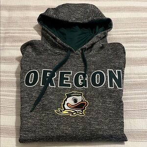 Oregon Ducks • Top of the World Forest Green and Charcoal Sweatshirt